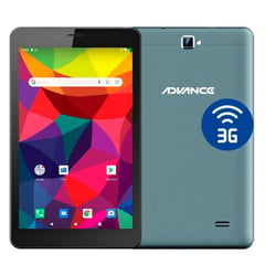 ADVANCE - Tablet Advance Intro SP7246, 8" IPS 1200x800, Android 9 Go, 3G, Dual SIM, 16GB, RAM 1GB.