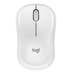 LOGITECH - Mouse M240 Bluetooth Inalámbrico Silencioso Blanco