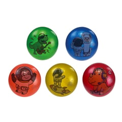 GENERICO - PACK DE 12 PELOTAS DIVERTY EN COLORES SURTIDOS