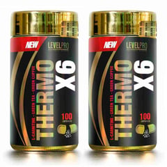 LEVEL PRO - 2 THERMO X6 FRASCO DE 100 CÁPS.