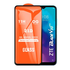 Mica para Zte A5 2020 Protector de pantalla 21D Antishock Resistente