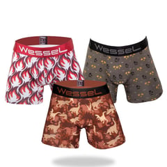 WESSEL - Boxer Pack W5 x3 Hombre