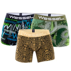 WESSEL - Boxer Pack W6 x3 Hombre