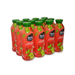 BING LEMON PUNCH - Bebida con Jugo de Limón, Fresa y Franbuesa x 400 ml x 12 unidades