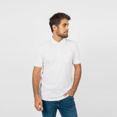 FOSTER - POLO BOX ATILA I JACQUARD - BLANCO