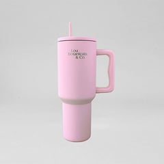 LOU BOTANICALS - THE KIND TRAVEL TUMBLER con cañita y tapa - EDICIÓN LIMITADA