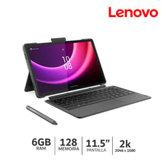 LENOVO - Tablet Tab P11 2da Gen TB350XU 115” 2K 4GLTE 6GB 128GB Lapiz Pen2 2023 teclado Android12