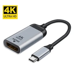 OEM - Adaptador Usb 3.1 Tipo C a HDMI 4k 60Hz para Windows Mac Android