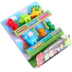 GENERICO - Juego de Mini Palillos Dinosaurio para Lonchera