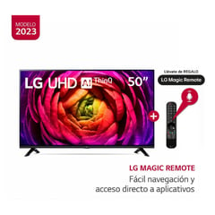 LG - Televisor LED 50 LG Smart Tv UHD 4K 50UR7300 2023 Control magic