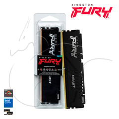 KINGSTON - Memoria Fury Beast DDR5 8GB 5600 MHz Para PC