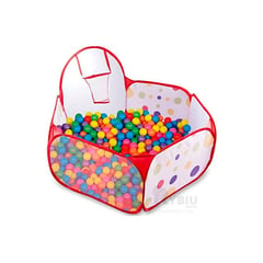 RYBIU IMPORT - Piscina Ideal para Niños con Diseño de Lunares Multicolor