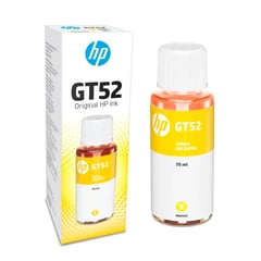 HEWLETT PACKARD - TINTA HP GT52 M0H56AL (GT52) AMARILLO 8000 PAG