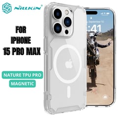 NILLKIN - Case Nillkin Nature Clear - iPhone 15 Pro Max (MagSafe)