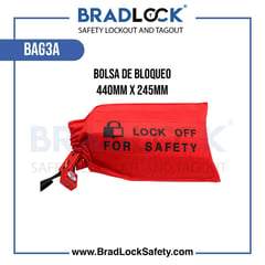 BRADLOCK - Bolsa de Bloqueo 440mm x 245mm