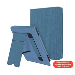 FINTIE - Funda Soporte Kindle 6.8 11va gen 2021 Paperwhite - Azul