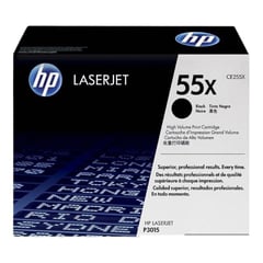 HP - TONER CE255X 55X LJ CP3015 NEGRO