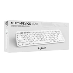 TECLADO K380 MULTI-DEVICE BLUETOOTH BLANCO