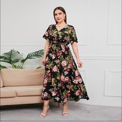 RINODERINA - Vestido Casual Para Mujer-Regalo