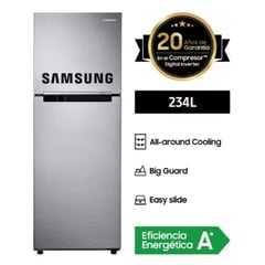 SAMSUNG - Refrigeradora 234 Litros No Frost RT22FARADS8 - Silver