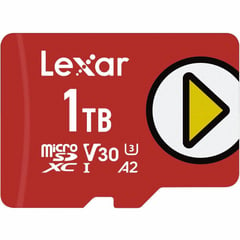 LEXAR - Play Tarjeta MicroSDXC UHS-I-CARD De 1TB