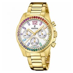 FESTINA - Reloj F20609/2 dorado mujer