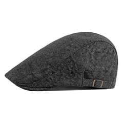 KAST PE - Boina Jooms con correa Gris oscuro - Gorra de hombre