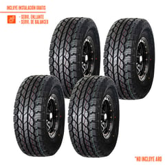 RYDANZ - Pack de 4 Llantas LT265/70R17 RAPTOR R09 121/118S