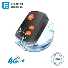 REACHFAR - Mini GPS 4G RF-V51 Localizador personas microfono SOS APP