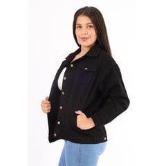 GENERICO - CASACA OVERSIZE MUJER