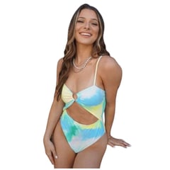 LIMA BIKINI - Bikini Enterizo tie dye