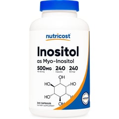 Inositol en forma de Myo Inositol 500 mg 240 cápsulas