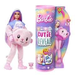 BARBIE - Cutie Reveal Cozy Cute Tees Barbie Oso