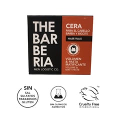 GENERICO - Cera Moldeadora para Cabello Barba y Bigote The Barberia Men x 70 g