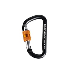 SINGING ROCK - MOSQUETÓN - MINI D SCREW BLACK