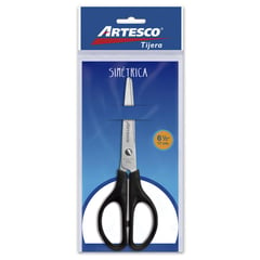 ARTESCO - Tijera Oficina 6.7" simetrica negro (x 3 unds.)