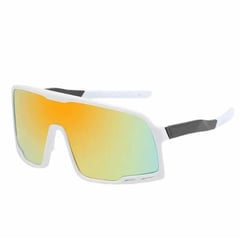 GENERICO - lentes de sol deportivo unisex uv400 white - red / Talla única