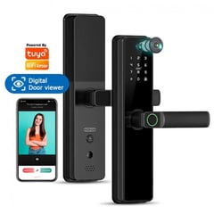 MN ELECTRONICS - Cerradura Smart Video Portero Wifi 2.4 Ghz Tuya B2-PRO Cámara