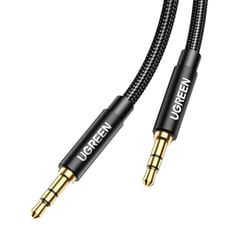 UGREEN - Cable Auxiliar 3.5 mm Jack Aux Cable Reforzado HiFi 2 Mtrs