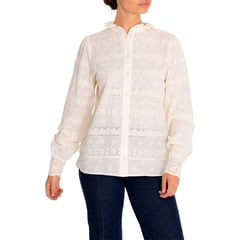 ROCKFORD - Blusa Mujer Lucia Blanco