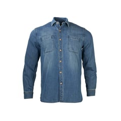 ROCKFORD - Camisa Hombre Denim Azul