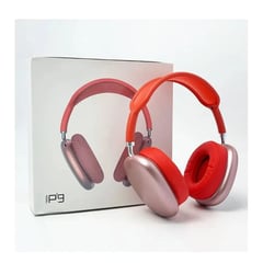 OEM - Audífonos P9 Bluetooth 5.0 Cancelacion de ruido Rojo