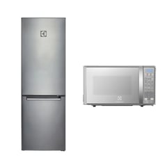 ELECTROLUX - Combo Refrigeradora 310L Gris ERT32G2KSQS  Microondas 20L EMDO20S2GSRUG Electrolux
