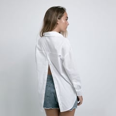 DESIRE - CAMISA CON ABERTURA EN ESPALDA MAJU PARA MUJER