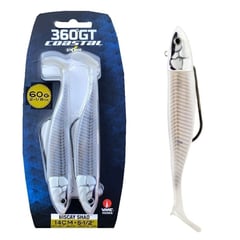 GENERICO - Señuelo De Silicona Pesca Storm Biscay Shad 2 Unidades 60 G.