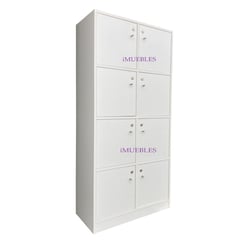 GENERICO - Mueble Casilleros Personal Locker con Llave para personal Melamina