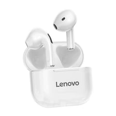 LENOVO - Audífonos bluetooth lp40 tws Blanco inalámbricos