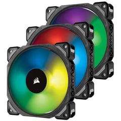 CORSAIR - Fan ML120 Pro RGB Led, 12 cm, 1600 RPM, 13.2 VDC, 4 pines, PWM