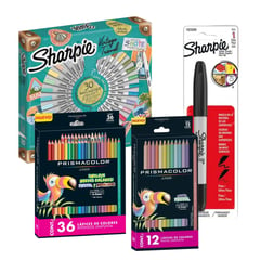 SHARPIE - Marcadores Vintage x30 y Colores Prismacolor Junior