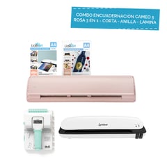 SILHOUETTE - KIT ENCUADERNACION PLOTTER DE CORTE CAMEO 5 ROSA